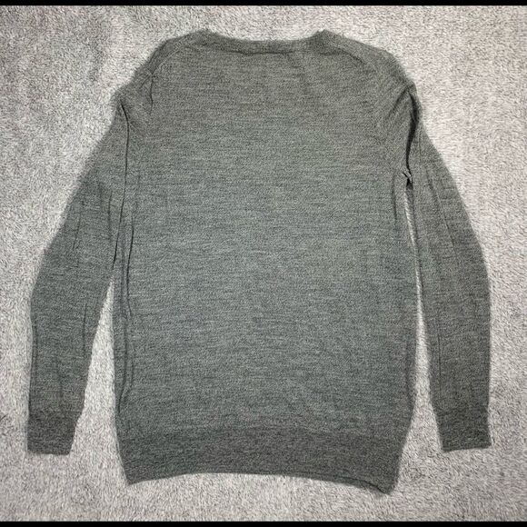 Madewell 1937 MOI Grey Pullover Sweater Medium - Picture 2 of 4